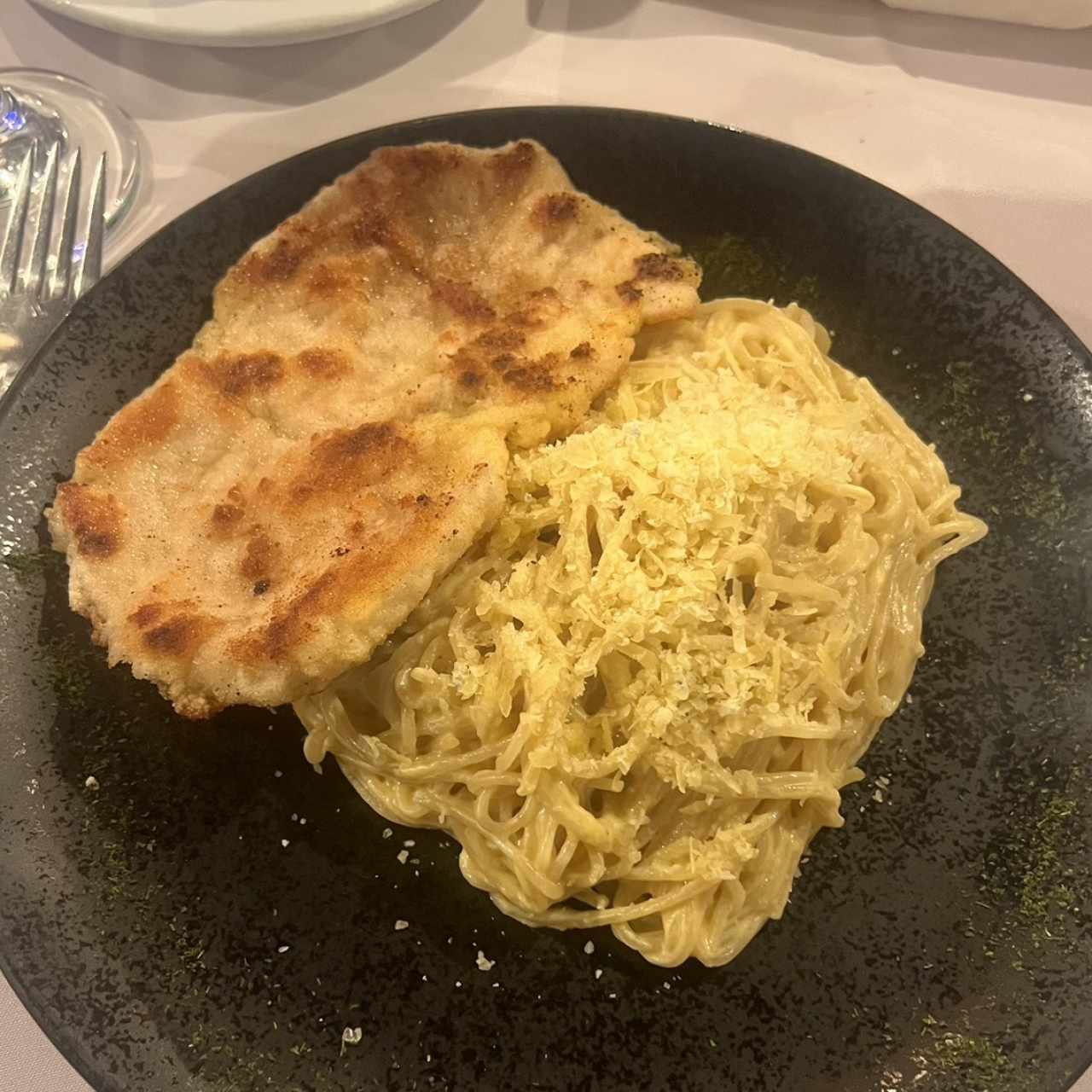 Pollo y Tallarines Salteados