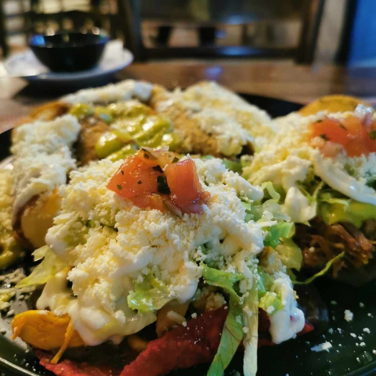 Plato mexicano. Divino pero demasiado pequeño para 2 personas y el precio muy alto para lo que trae