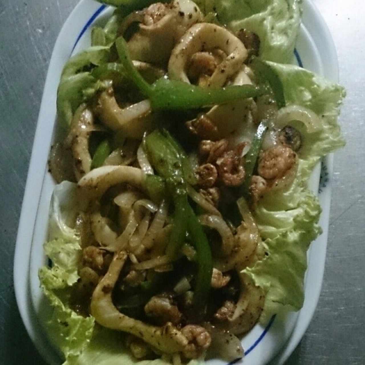 Parrilla de mariscos