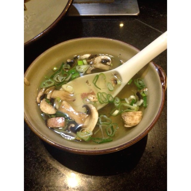 Sopa de champiñones