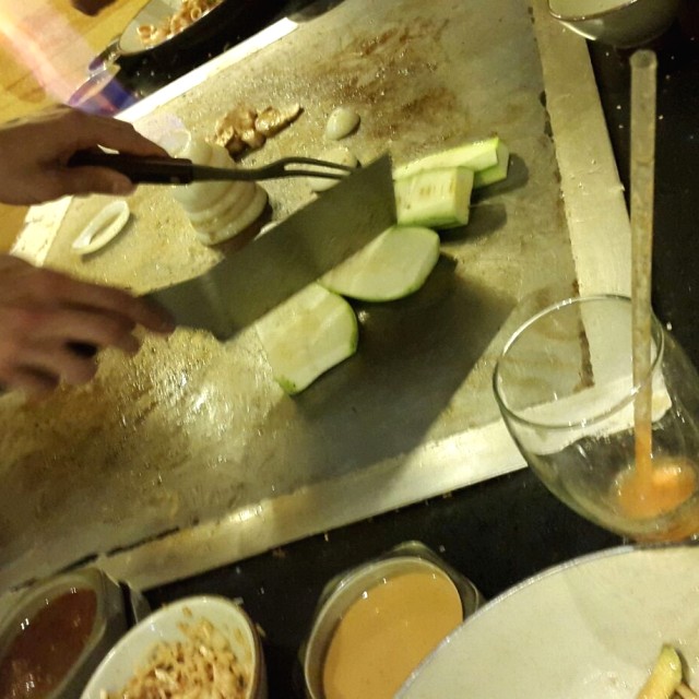 Trio estilo hibachi