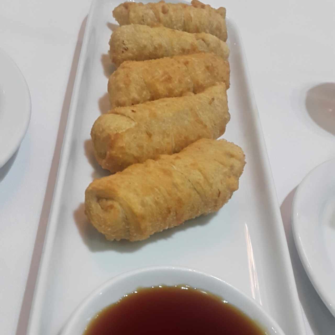 ración de tequeño de mozzarella
