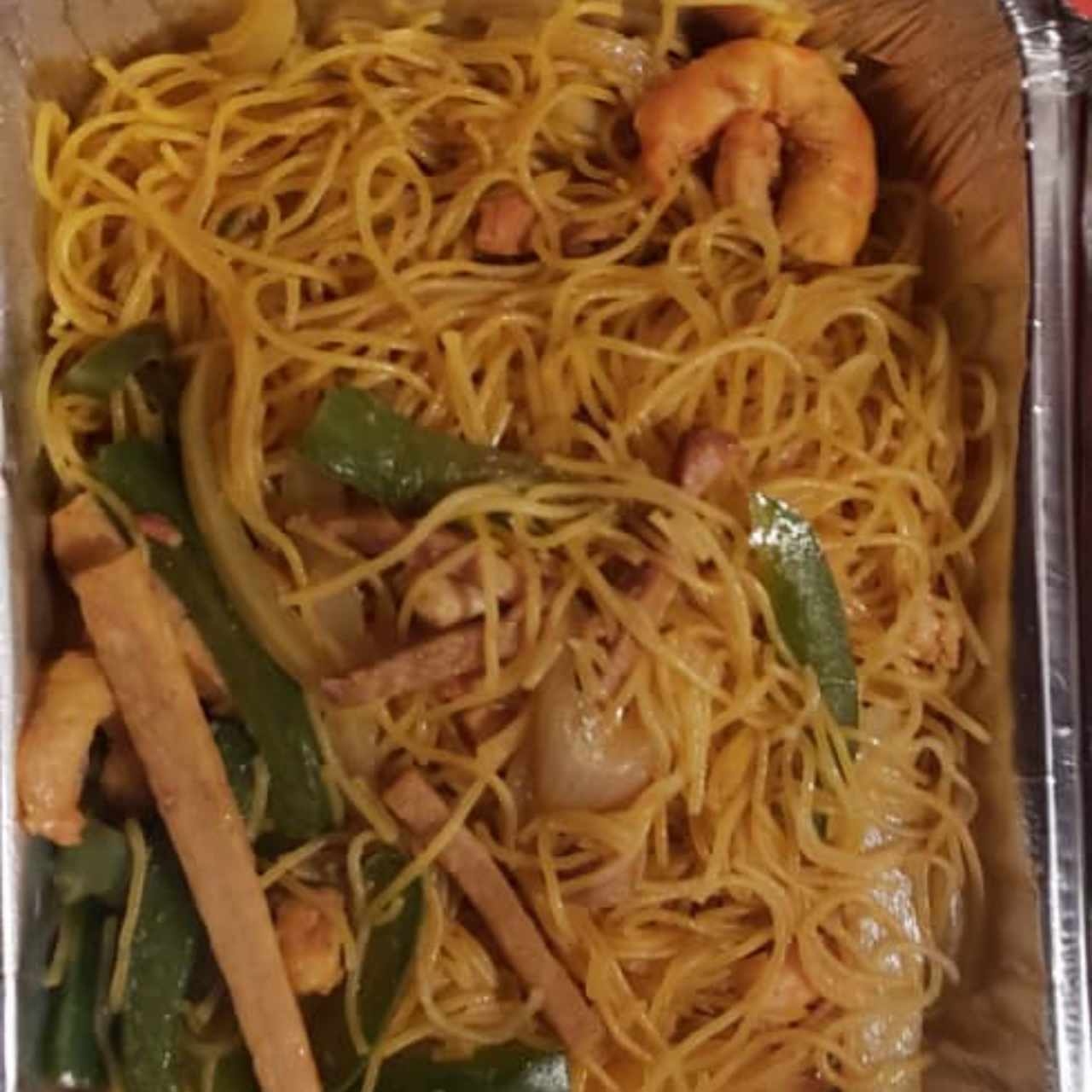 Fideos singapur