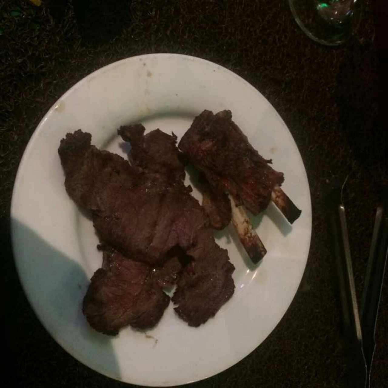 Cortes de carne y costilla 