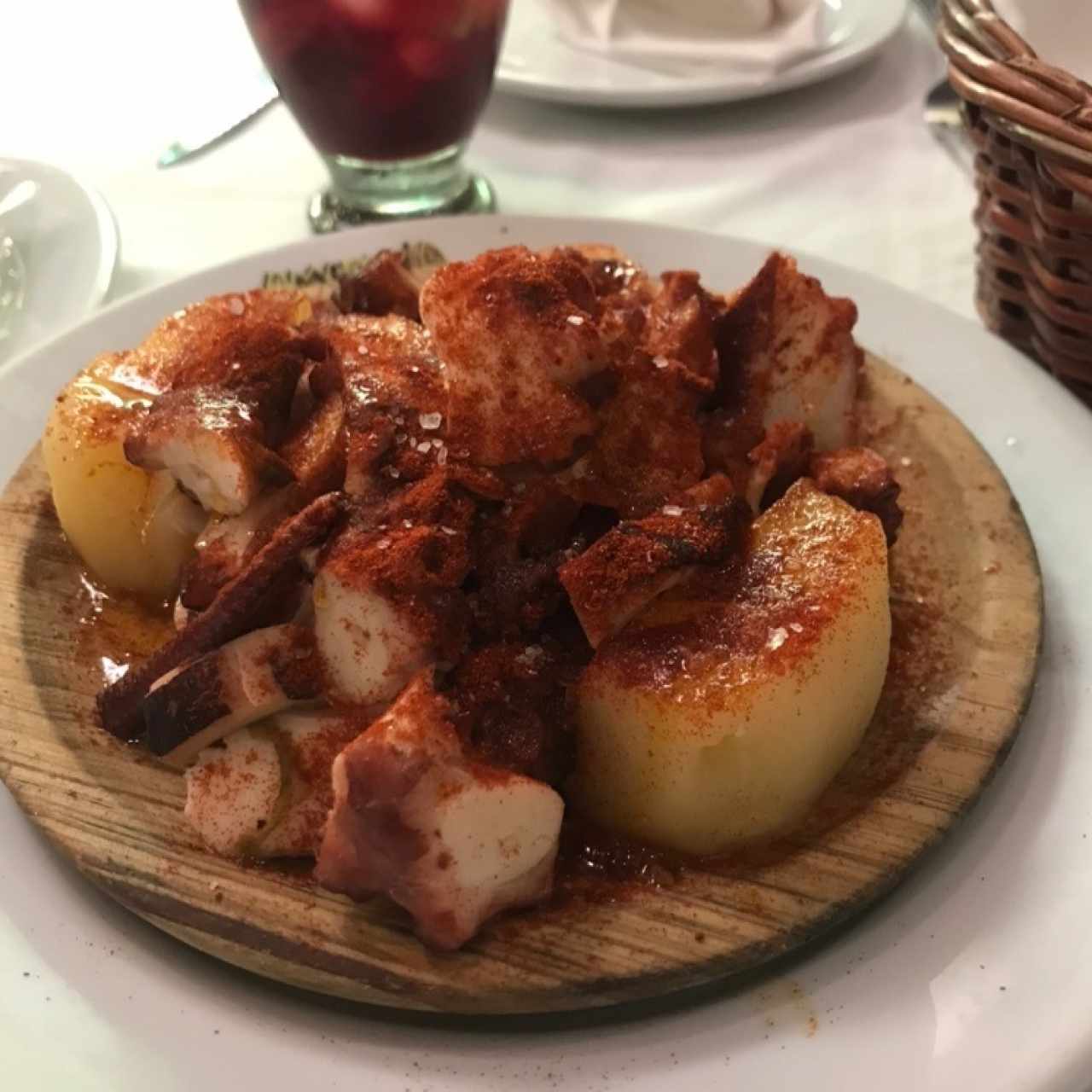 pulpo a la gallega 