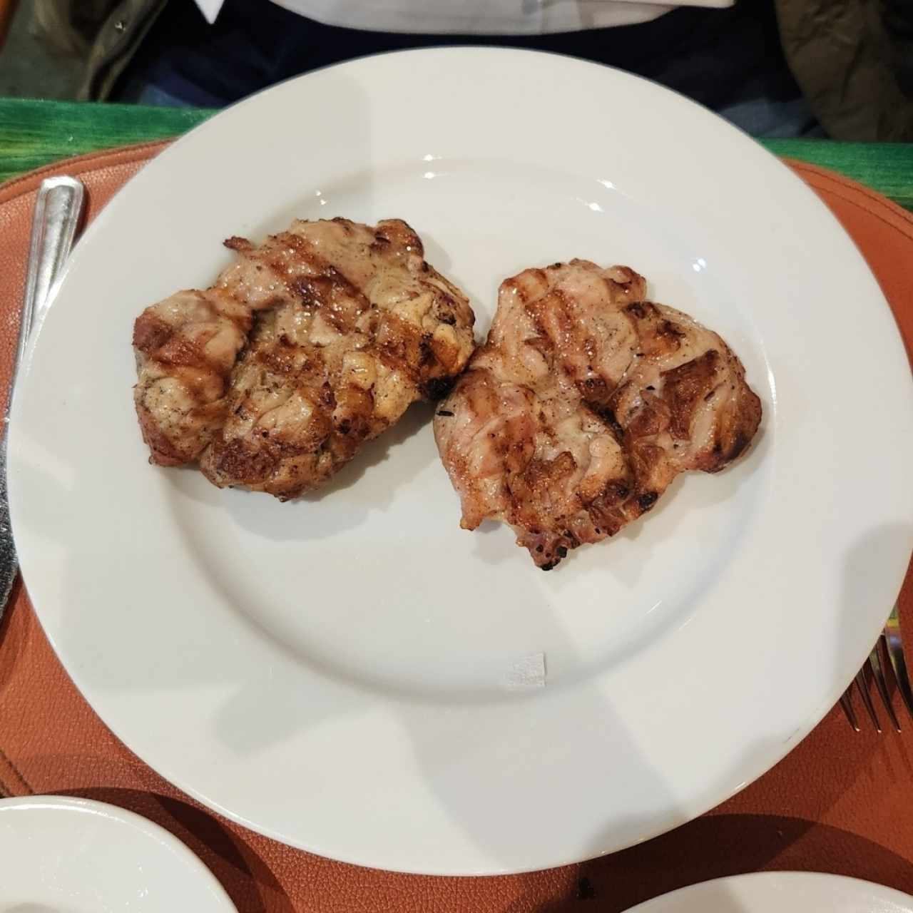 Muslos de pollo a la plancha 