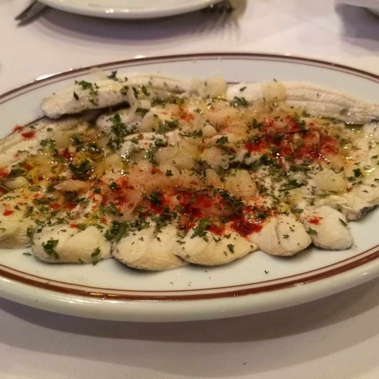Boquerones con ajo