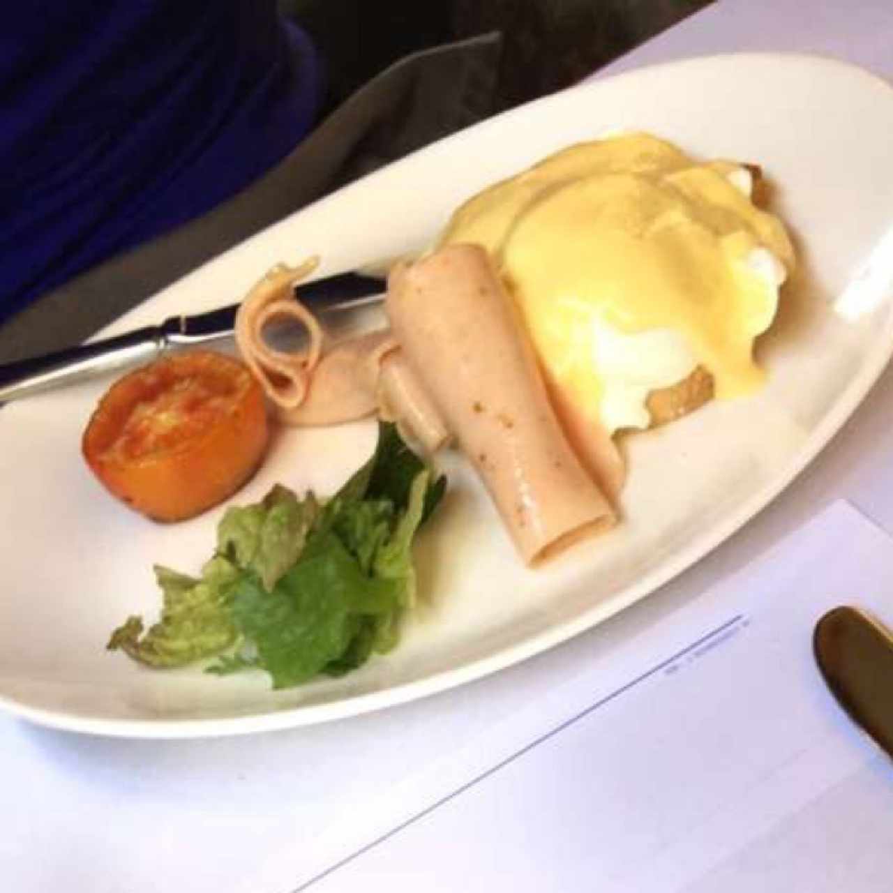 huevos benedict