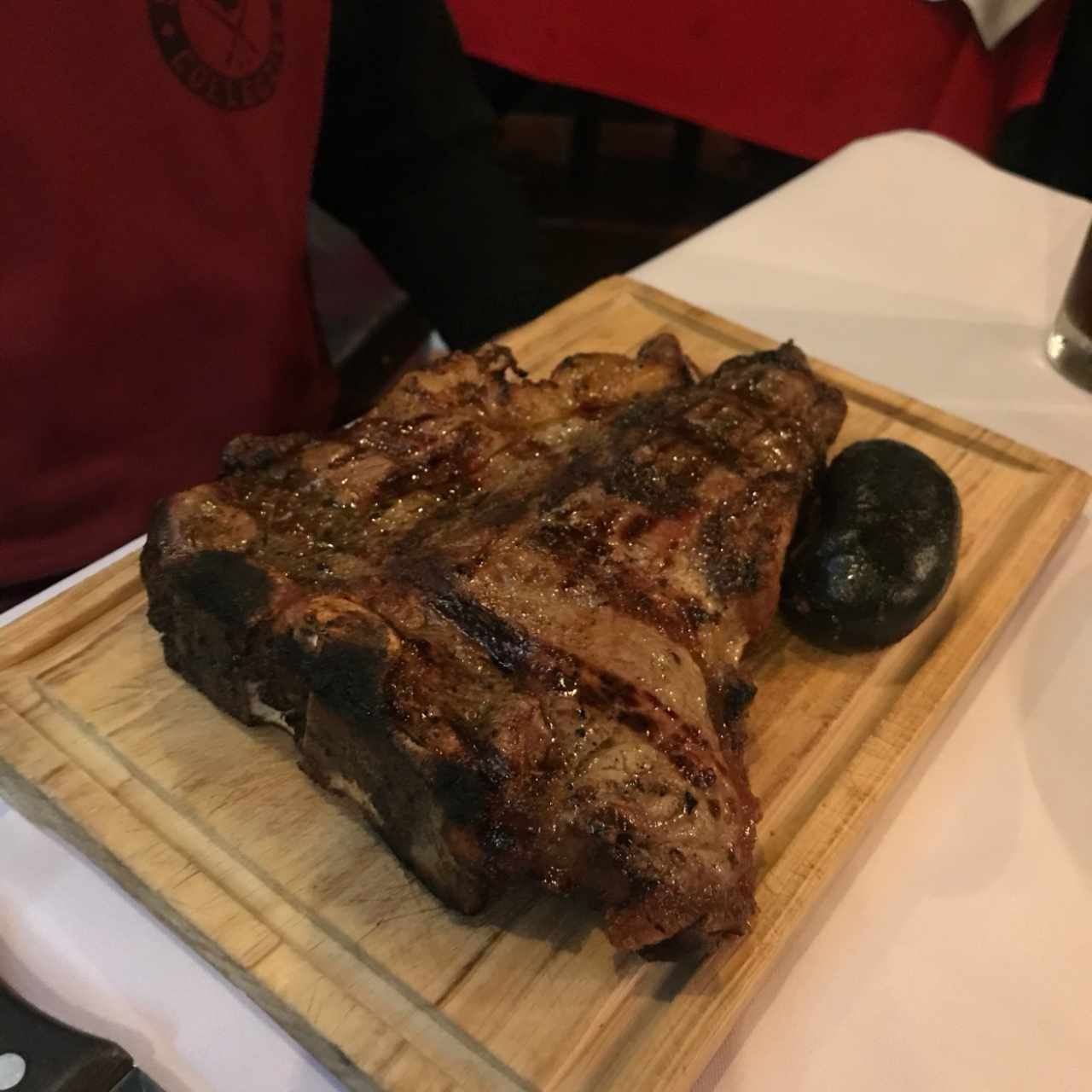 t bone steak