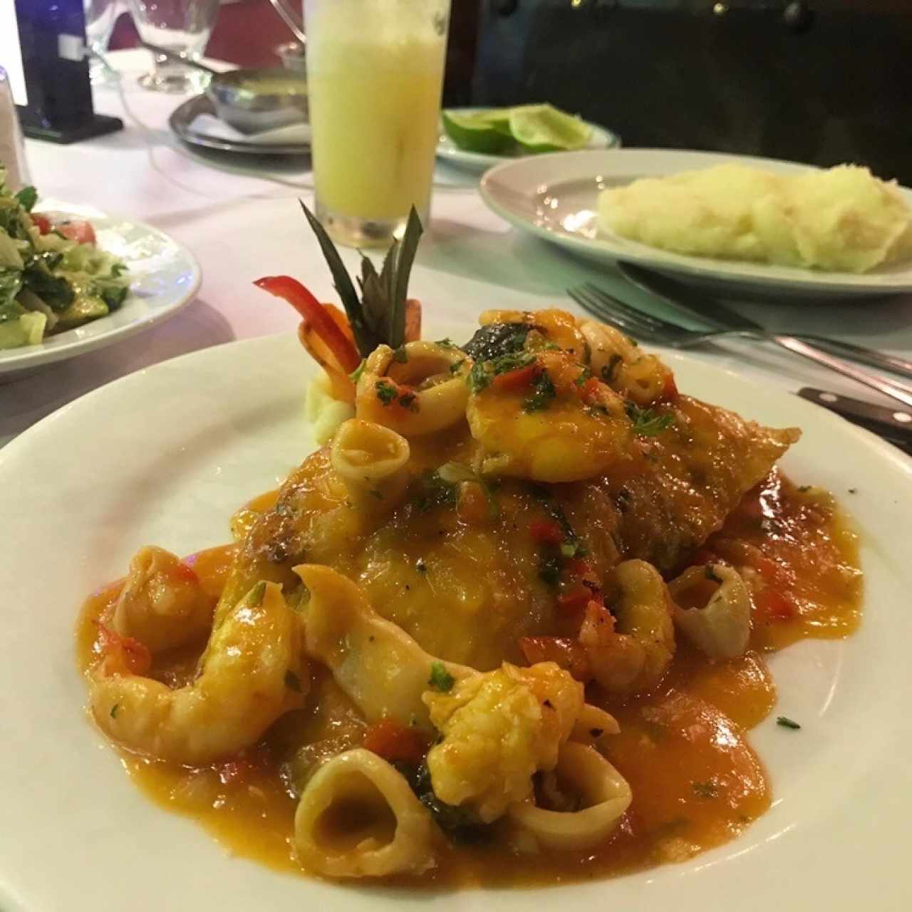Pez Espada a la marinera