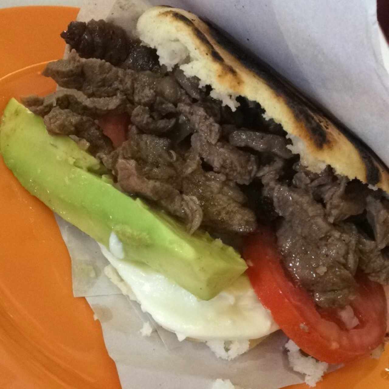 arepa llanera 