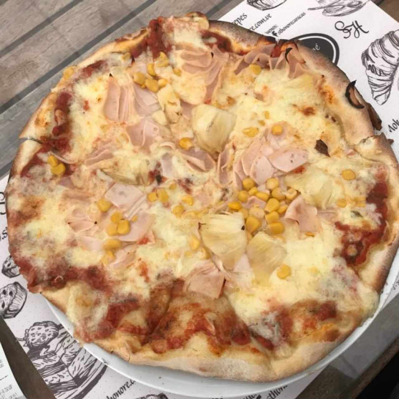Pizza Hawaiana