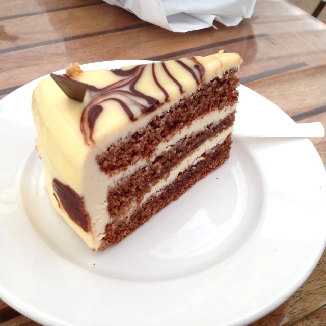 Sacher de queso crema