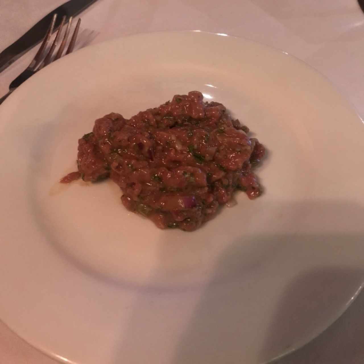 Tartar de lomito 