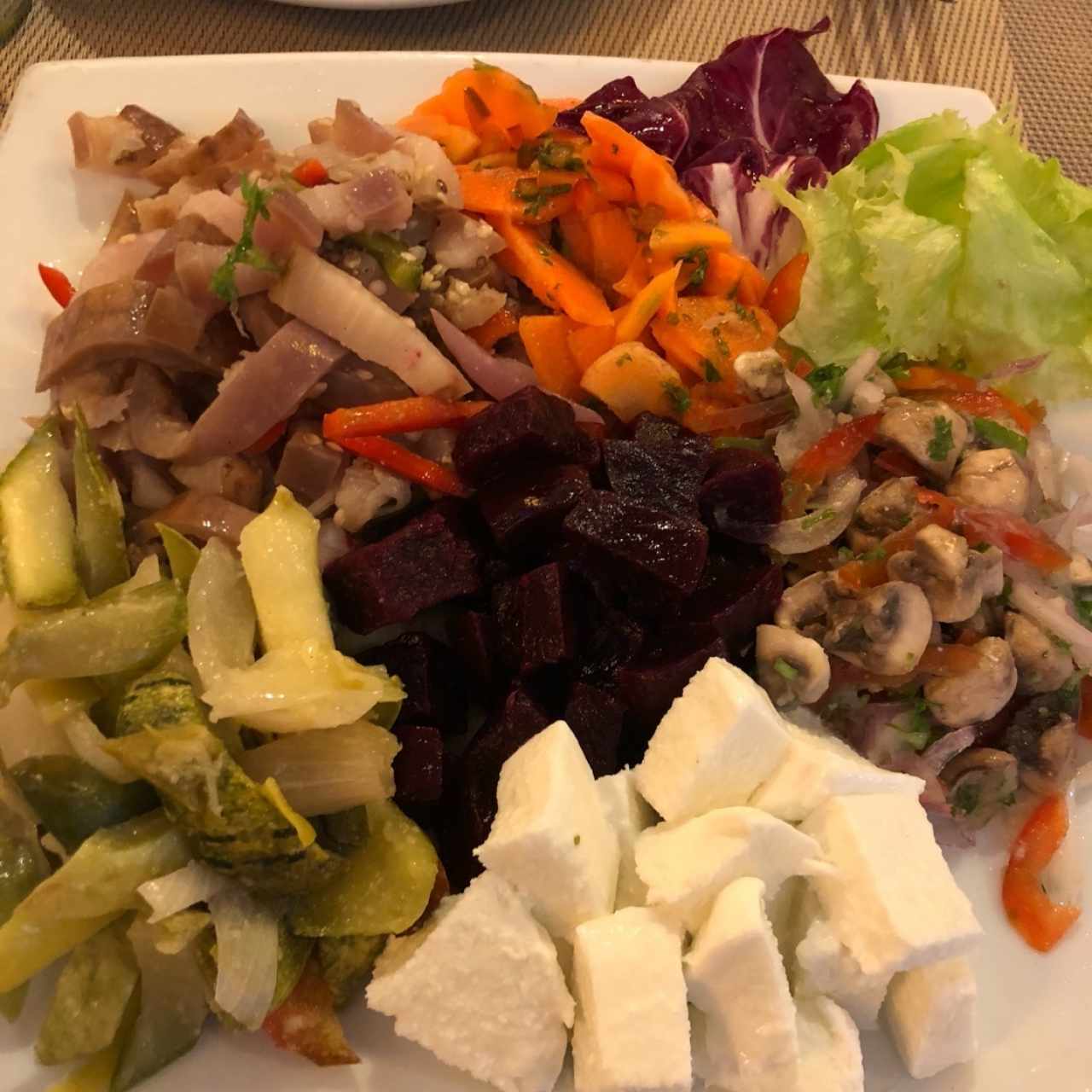 Antipasto vegetariano