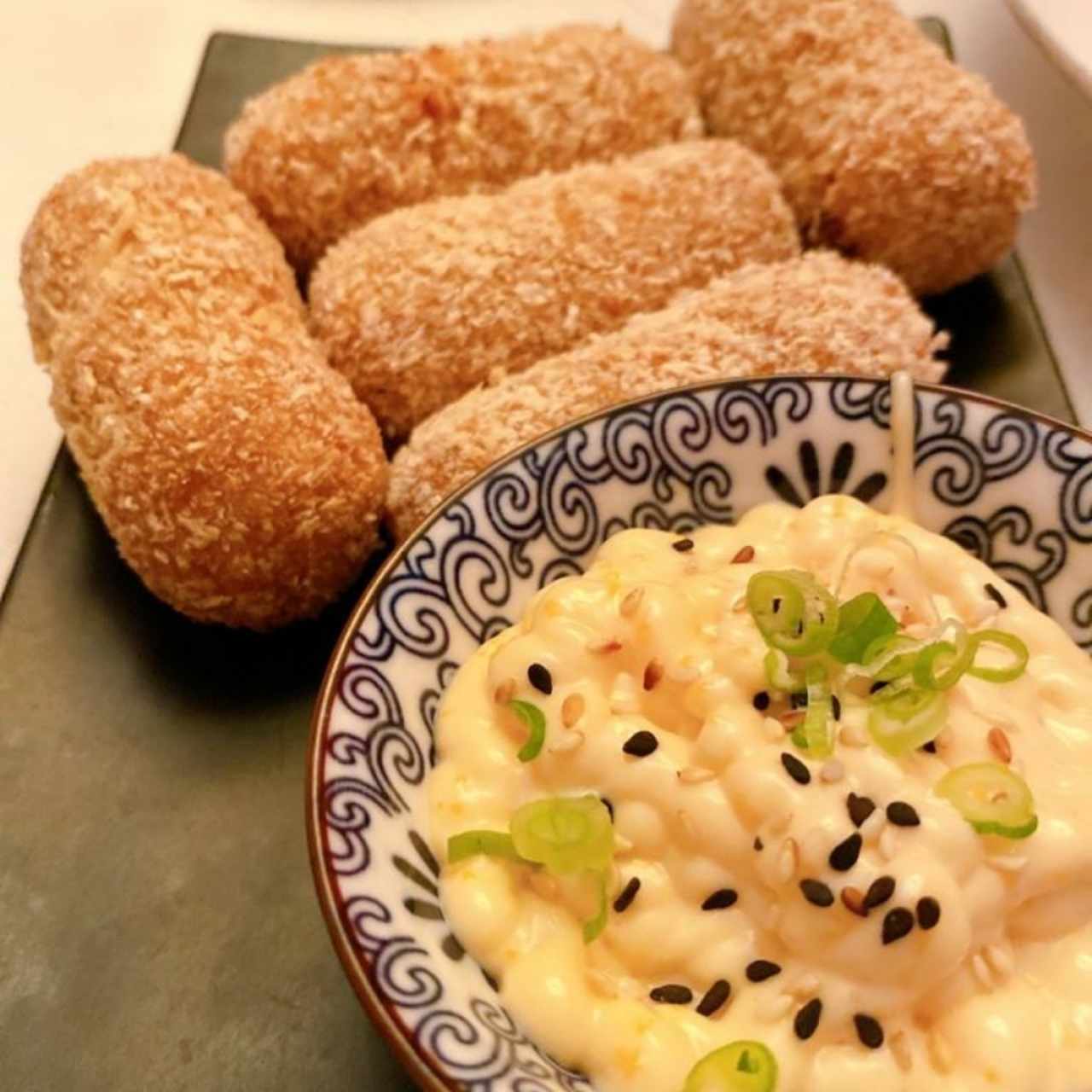 Croquetas de cangrejo
