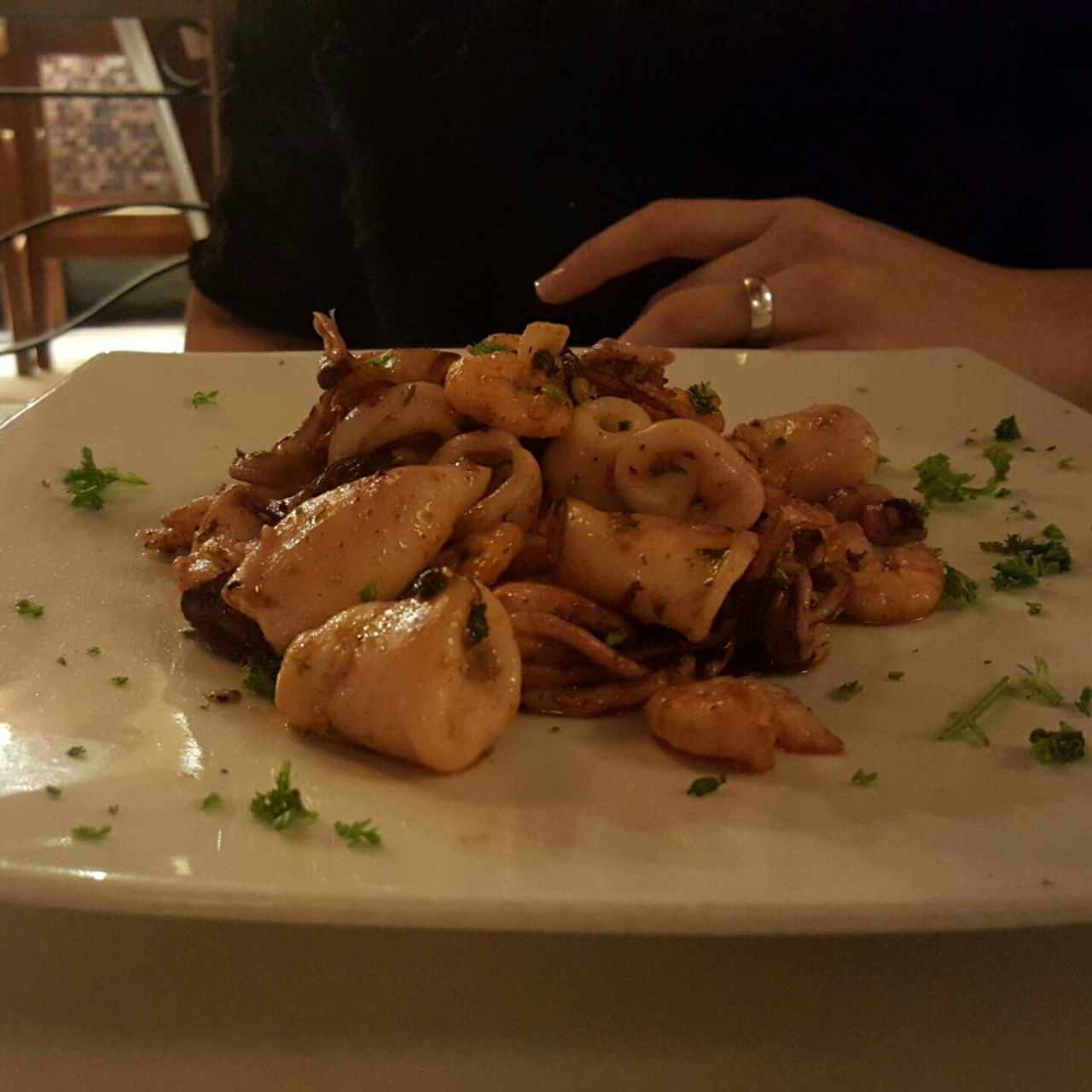 parrilla de mariscos