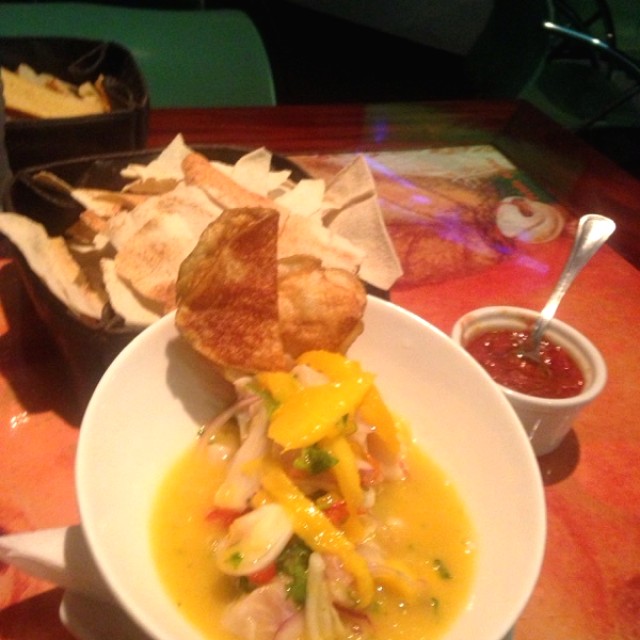 Ceviche de mango