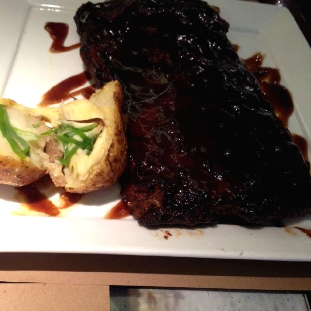 Costillas de cerdo BBQ