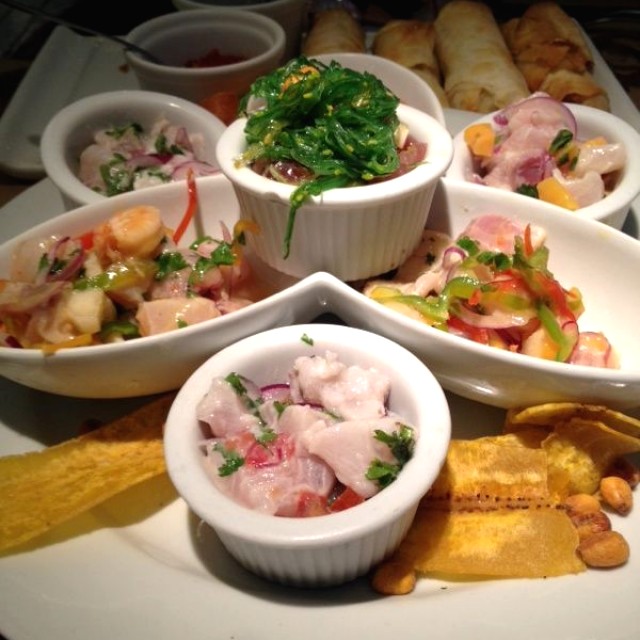 Degustación de ceviches