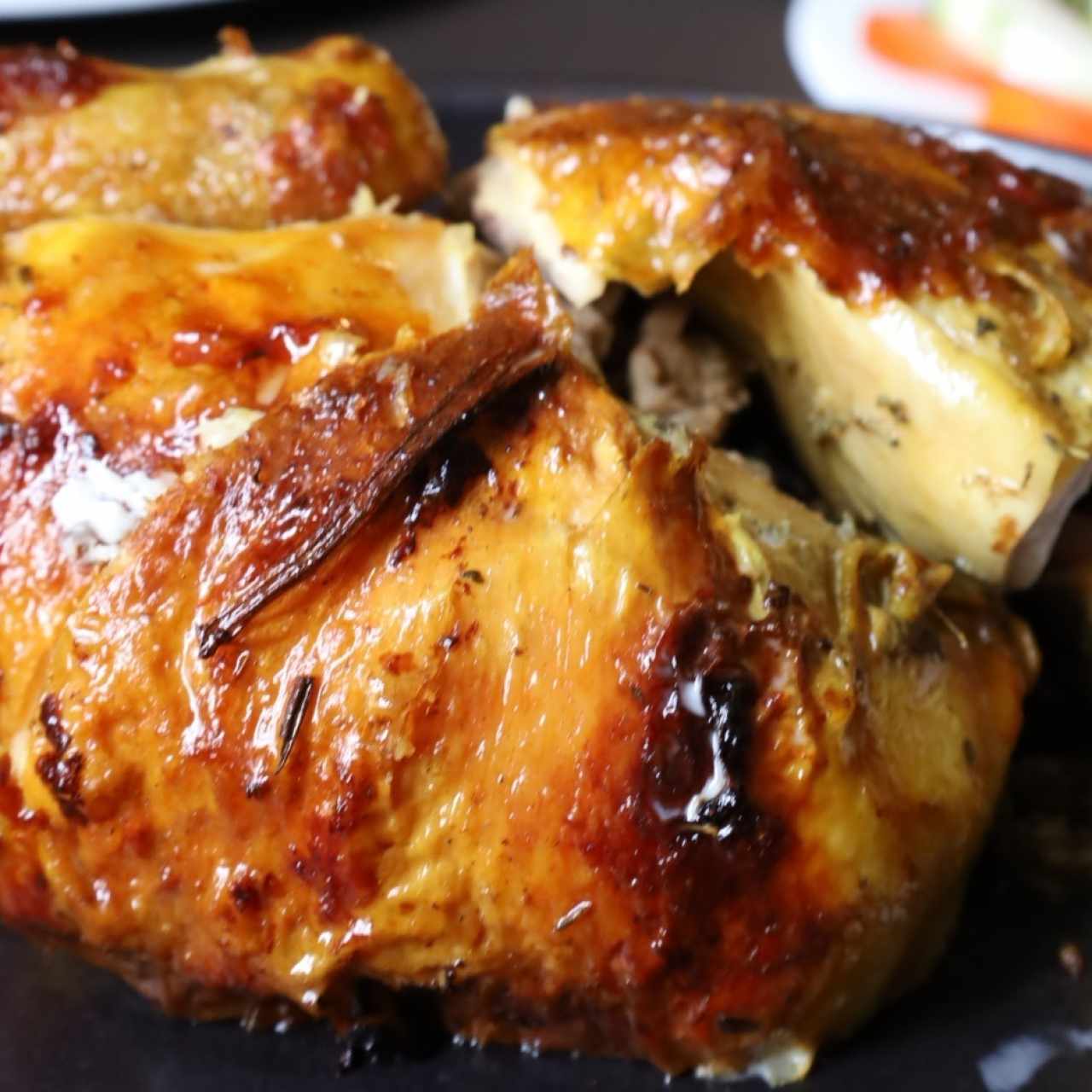 Pollo en braza 