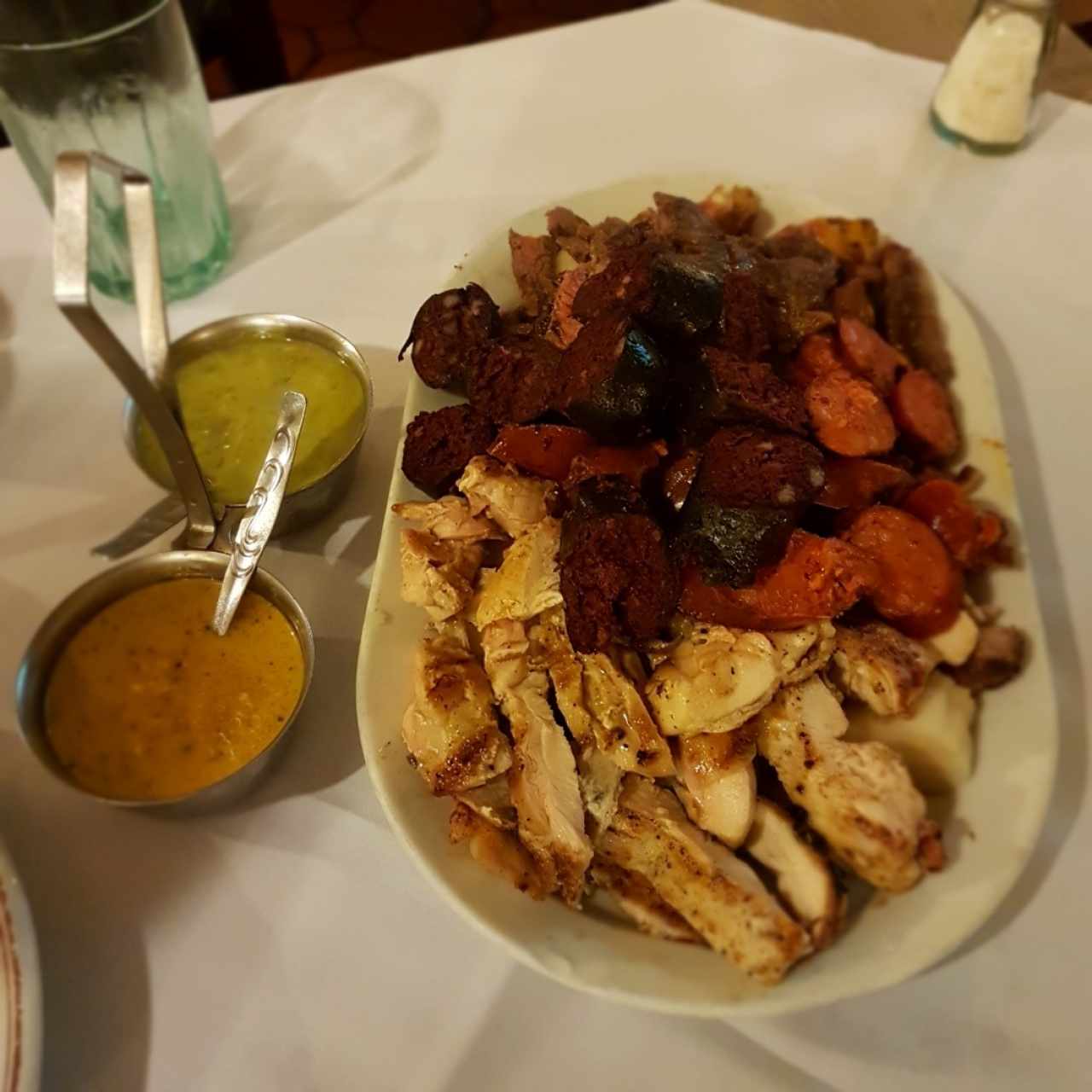 parrilla mixta (2 personas).