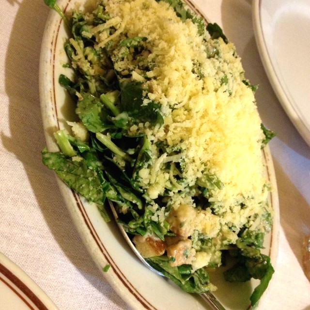 Ensalada Cesar de berro.