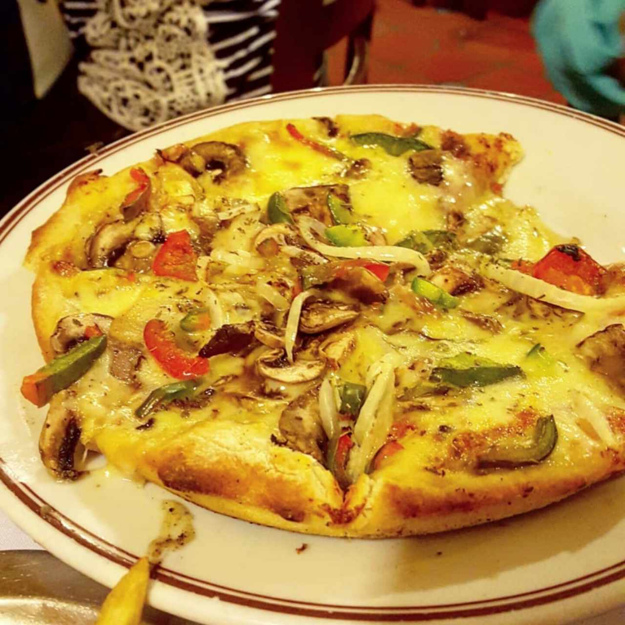 pizza vegetariana