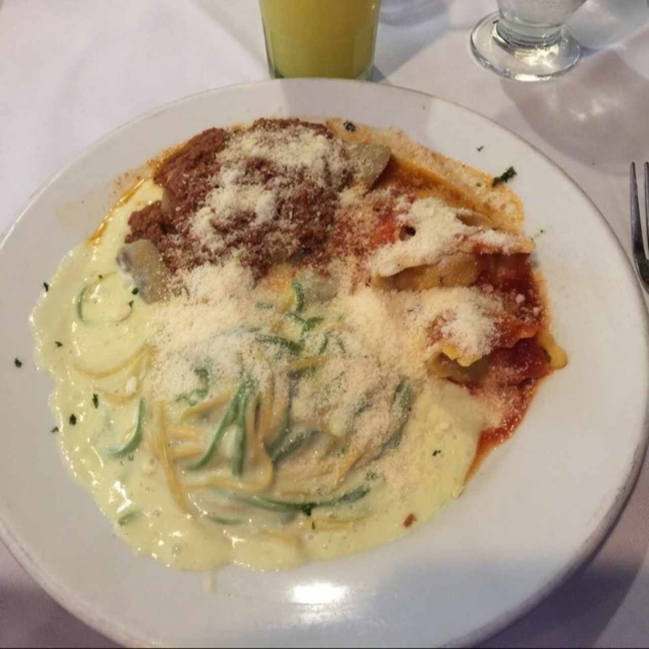 trio de pastas