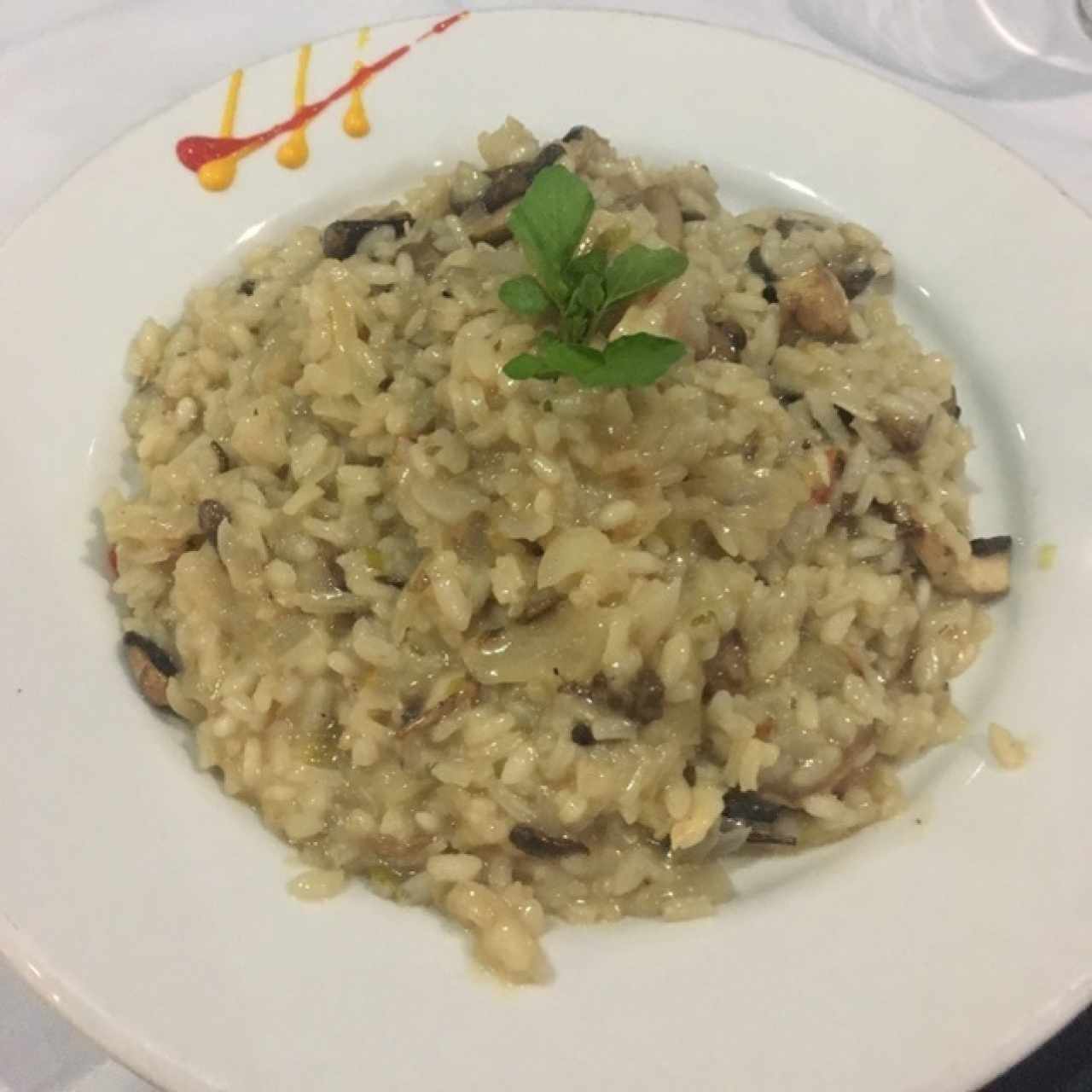 Rissoto de hongos