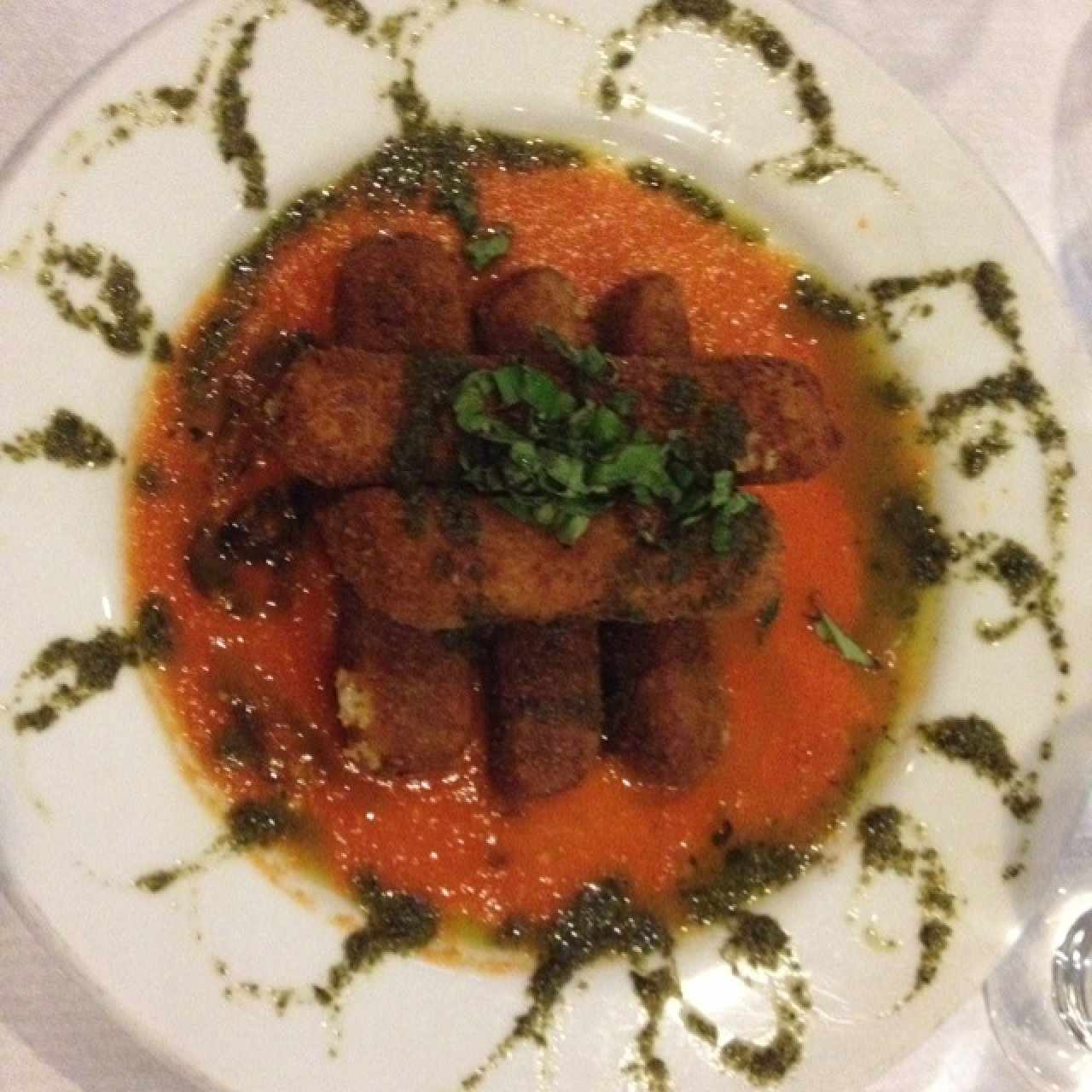 Dedos de Mozarella