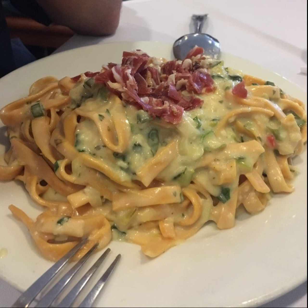 fettuccini alla routa
