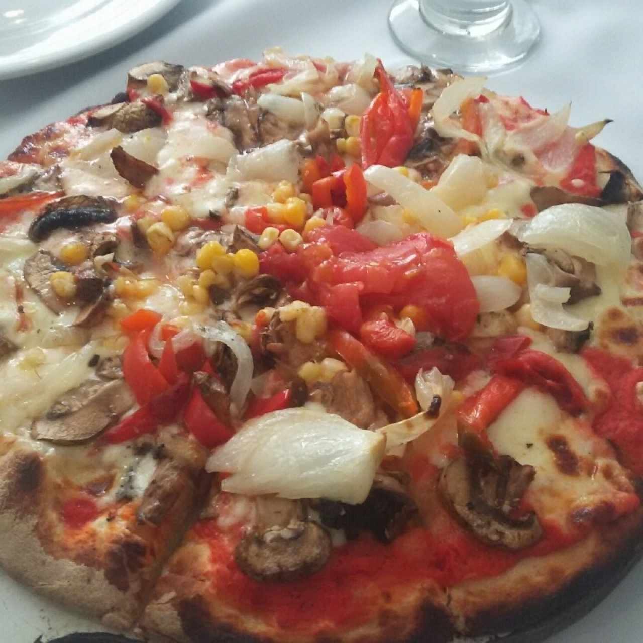 pizza vegetariana 