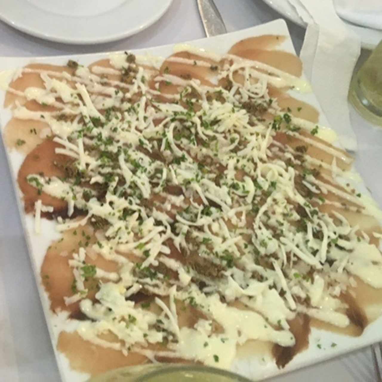 Carpaccio de Pez 