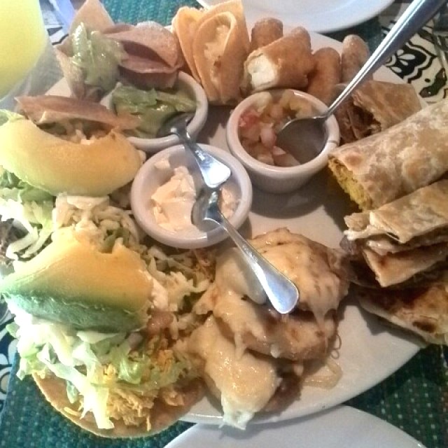 Plato de degustacion