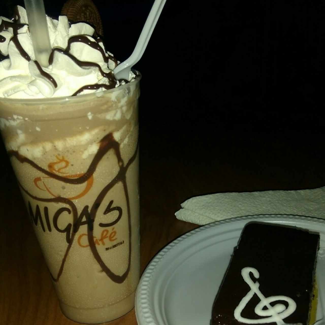 Merengada de oreo y Opera