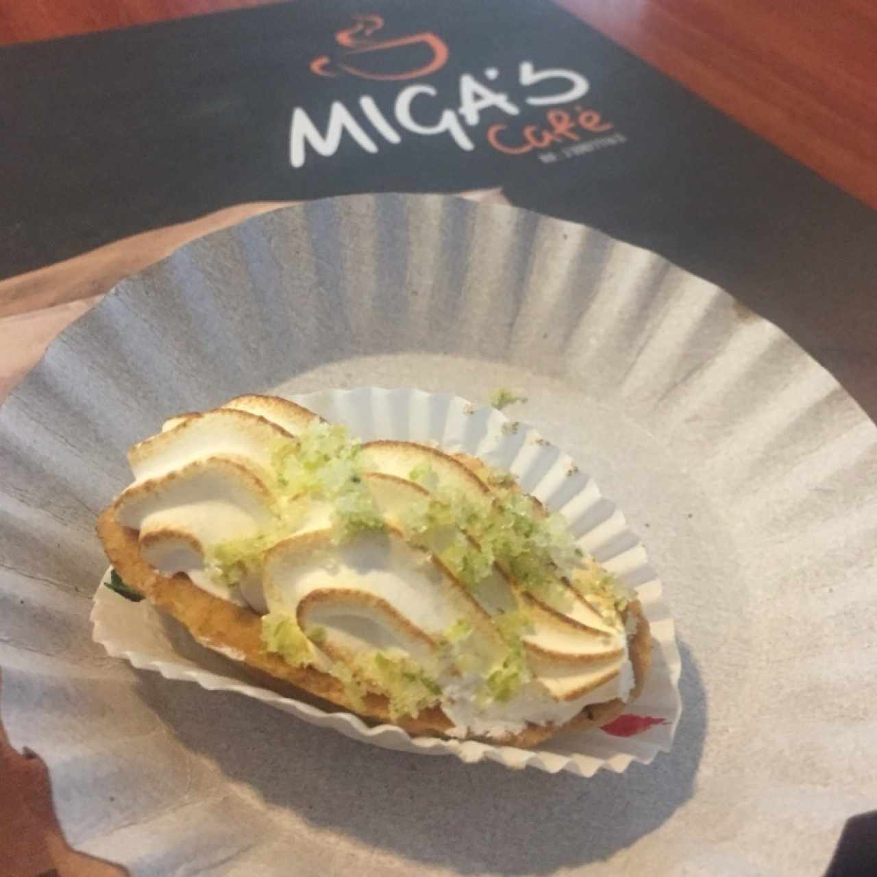 Tartaleta de limón