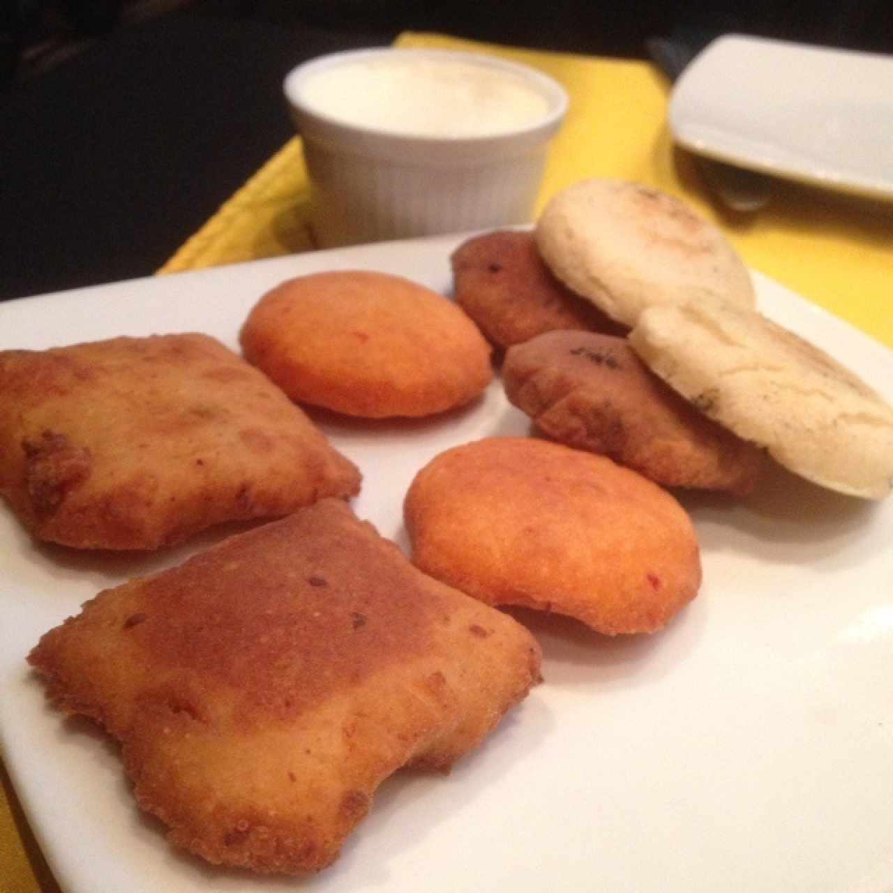 Degustación de Arepitas y Nata (Entrada)