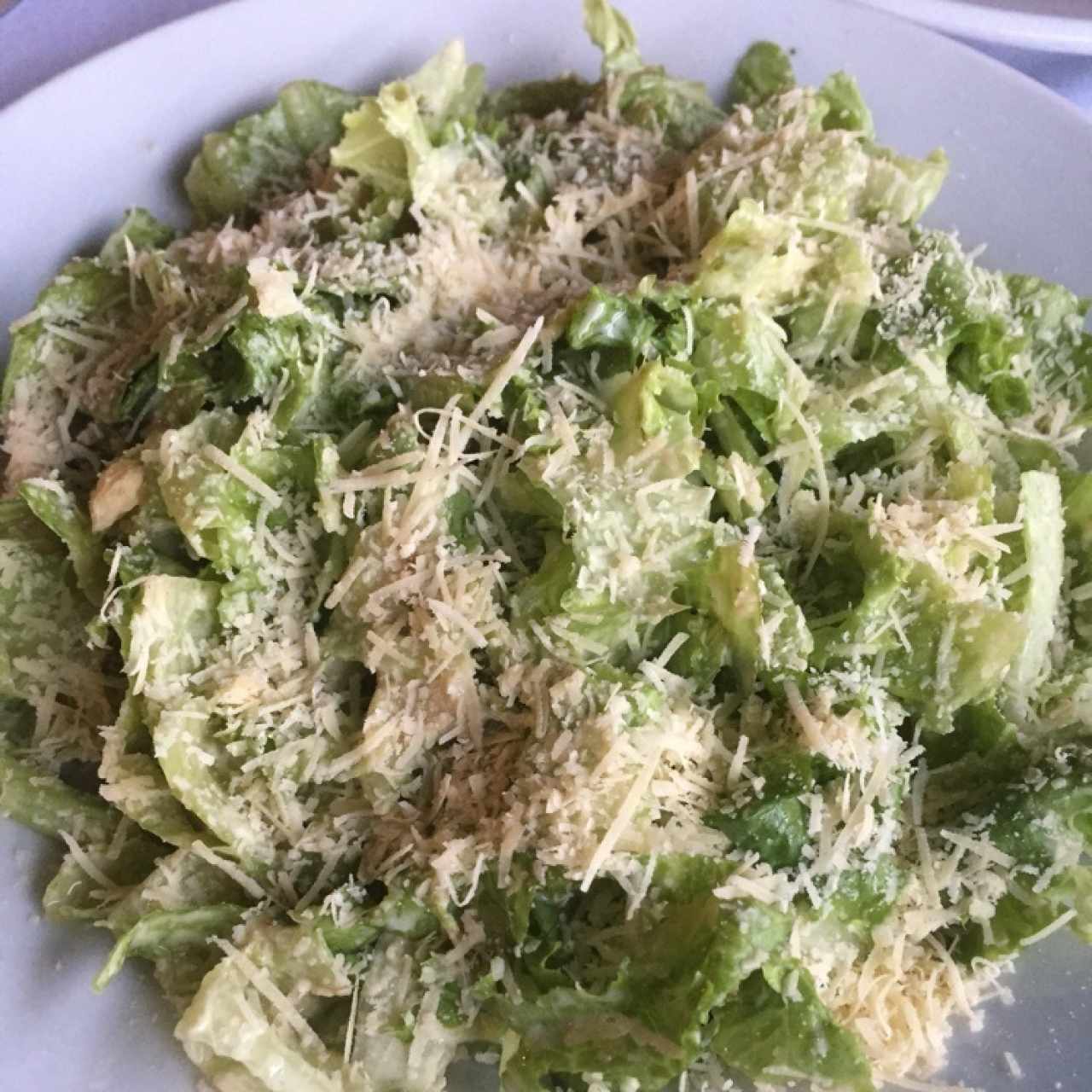 Ensalada Cesar, muy buena..!