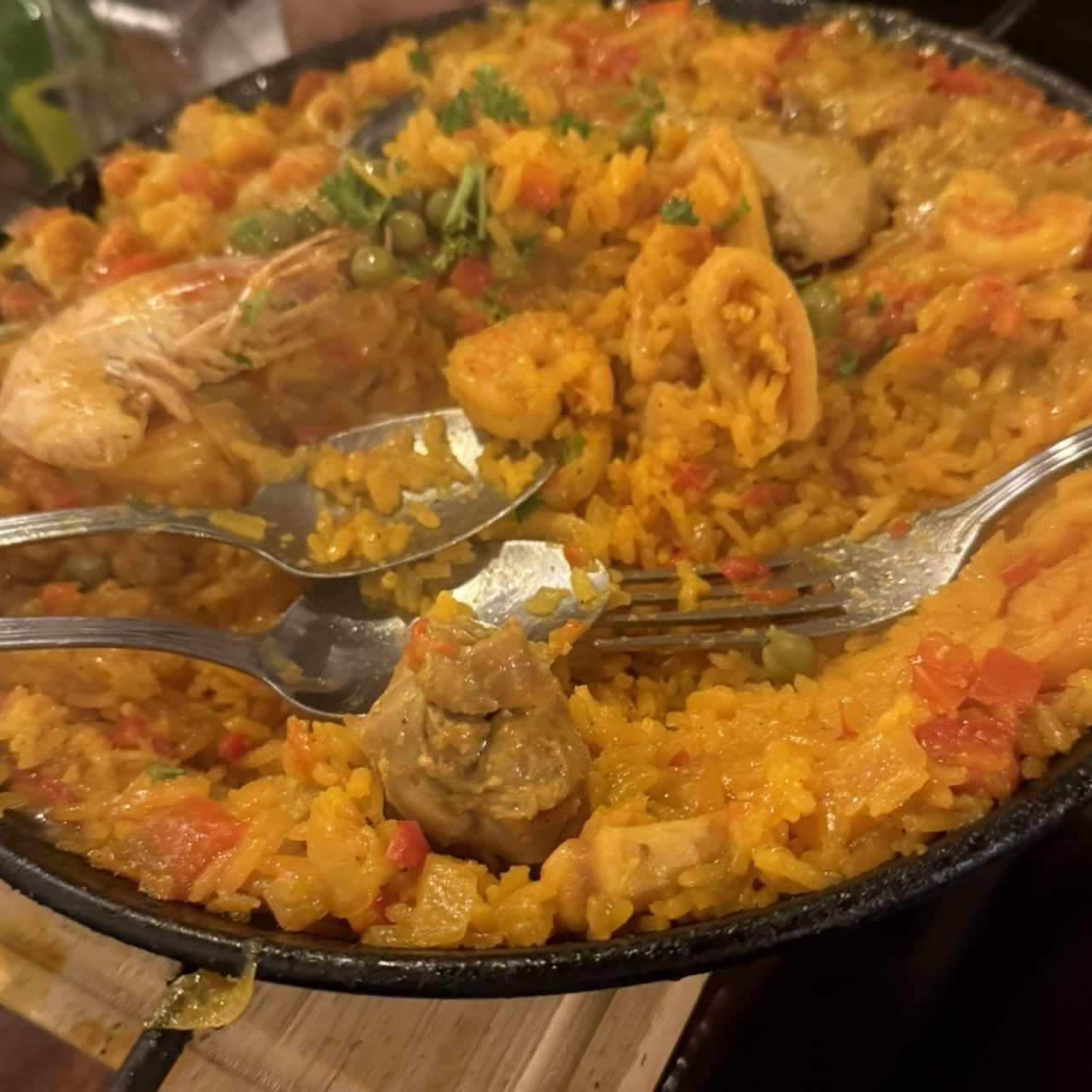 Paella dos personas 