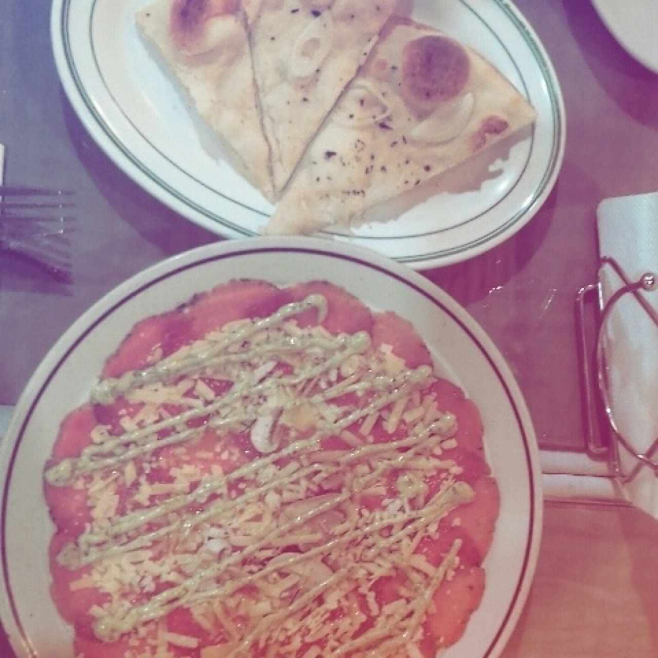 Carpaccio de lomito