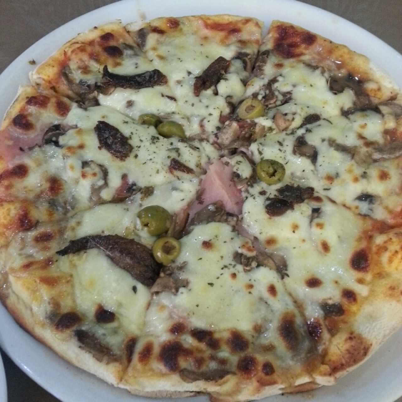 pizza Jamón y anchoas