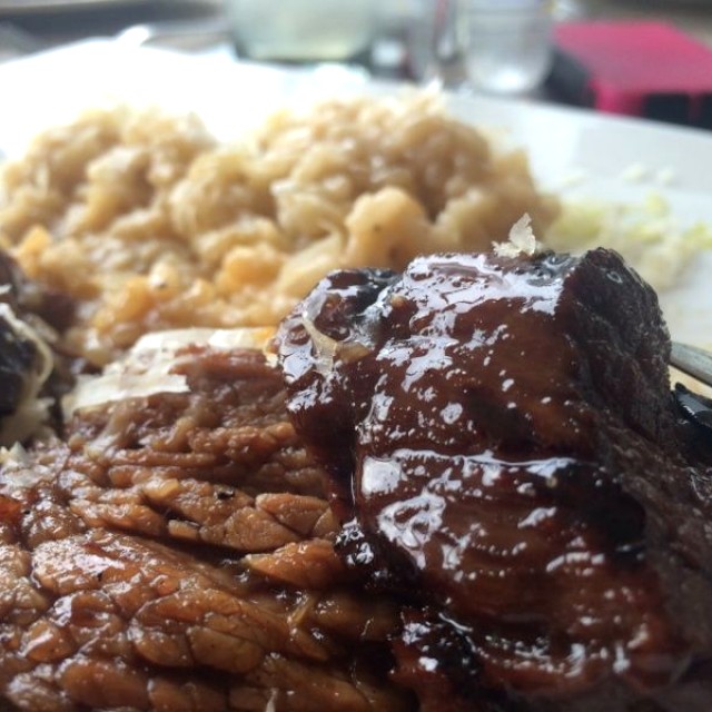 Lomito al ron con rissotto mendoza