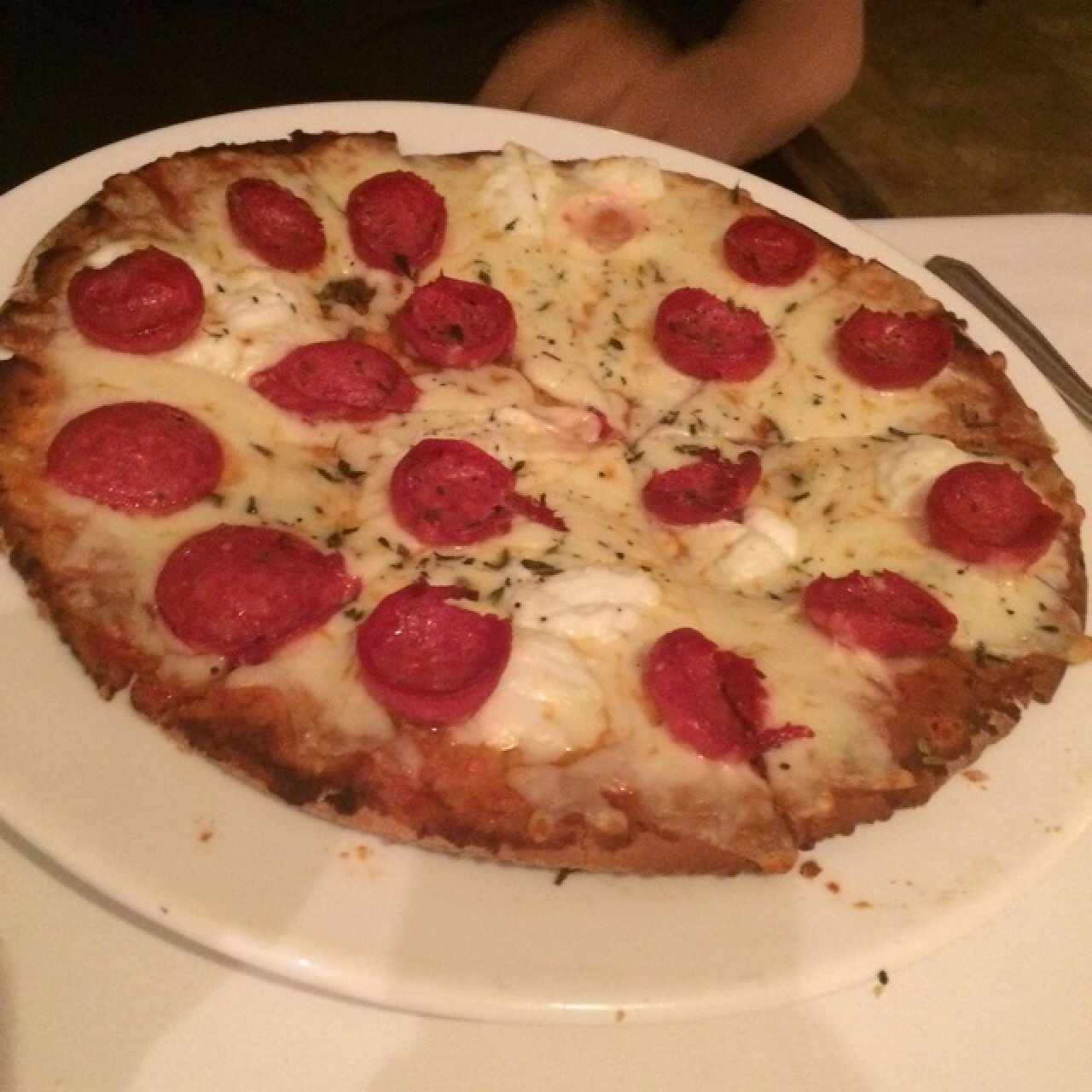 pizza de peperoni 