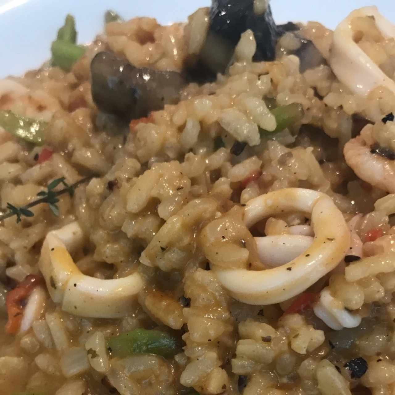 rissoto de mariscos