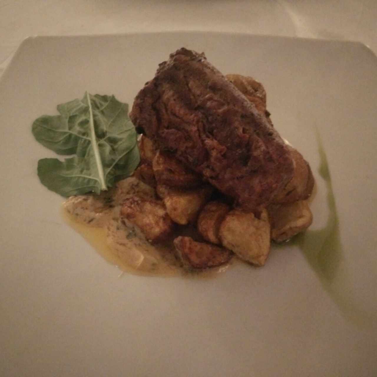 centro de lomito con papas colombianas