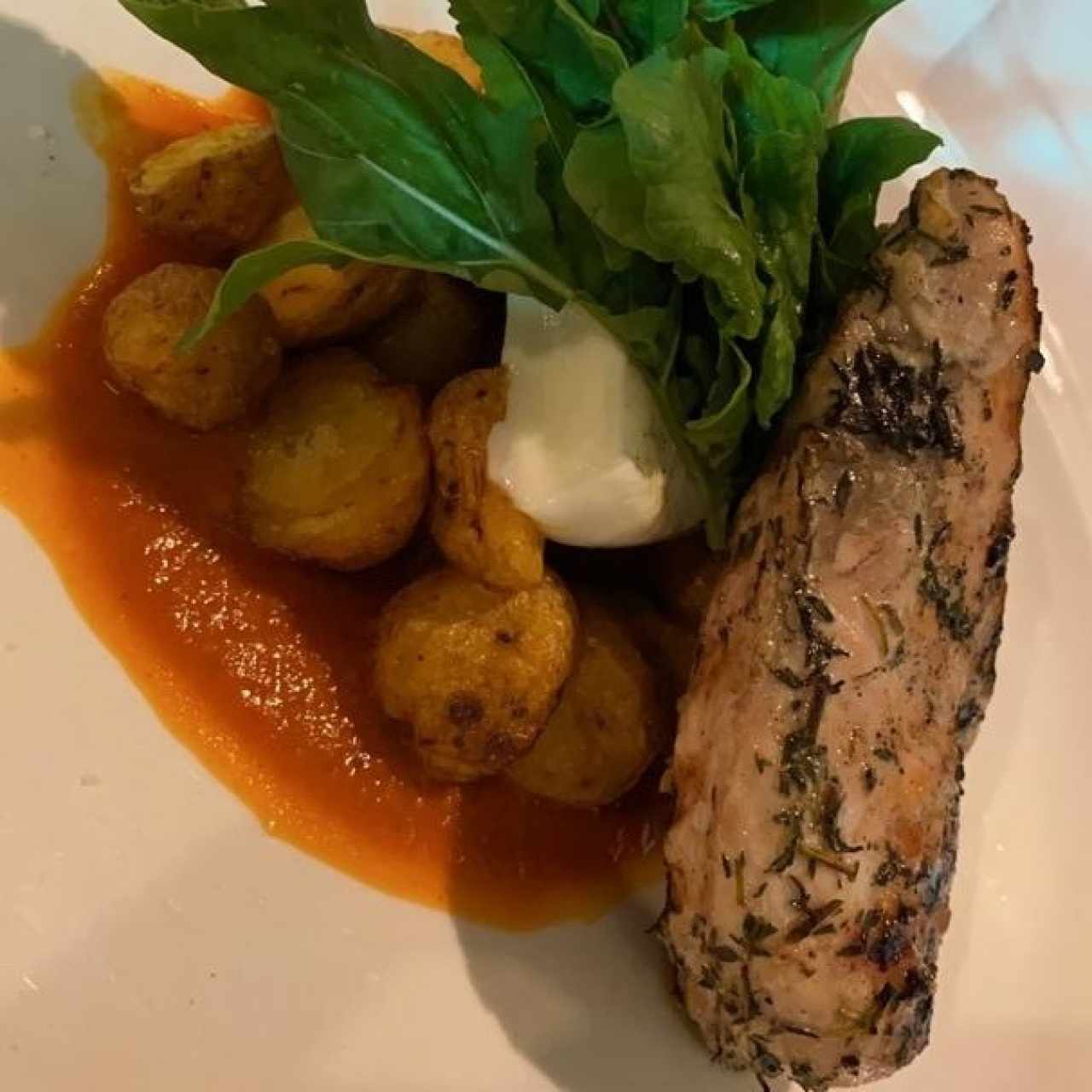 Platos Principales - Pollo Capresa