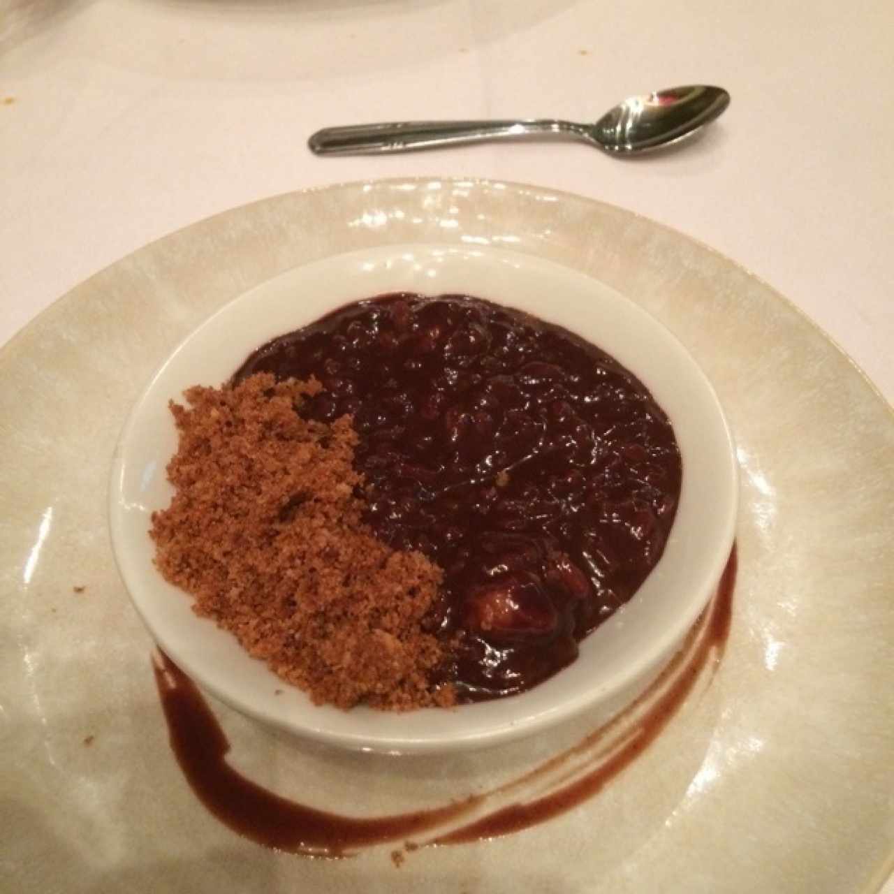 risotto de cacao y cambur
