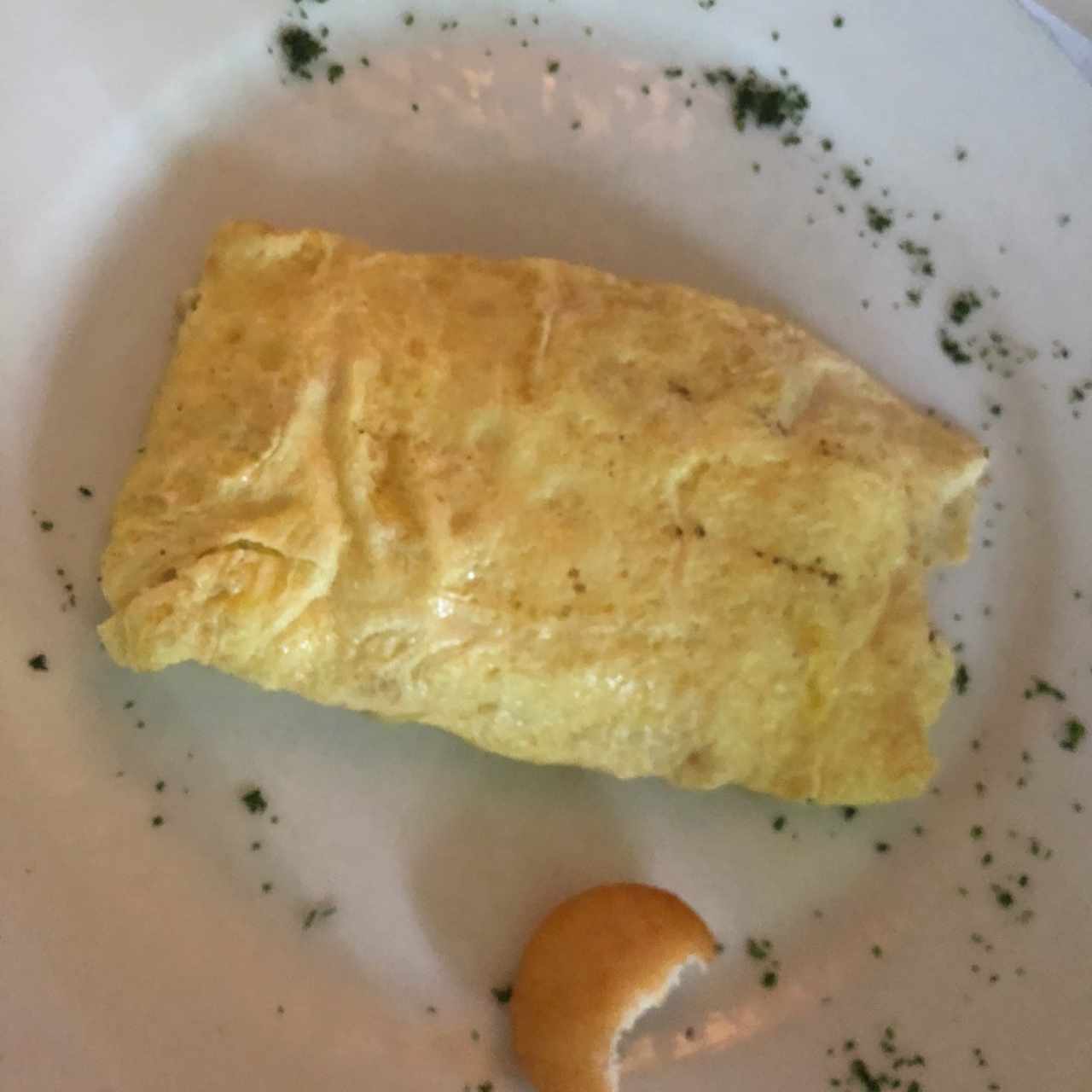 Omelet de champiñones