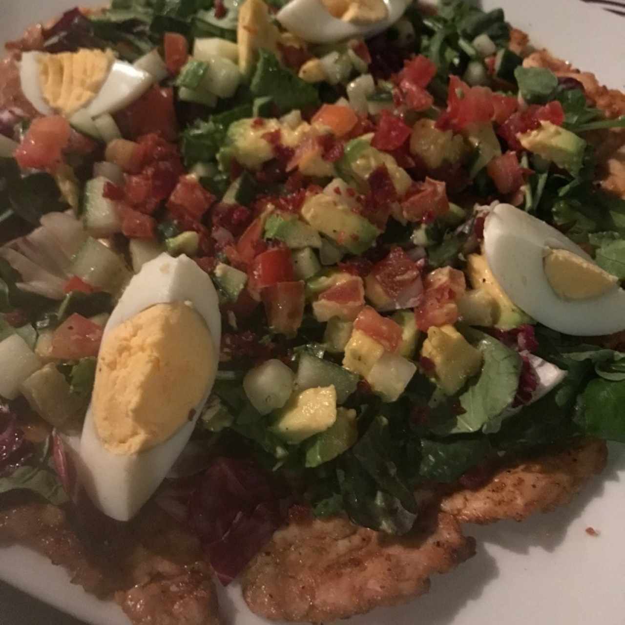 paillard de pollo